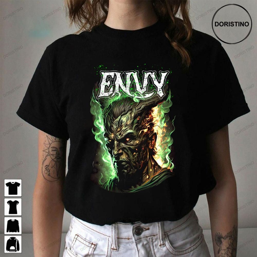 Envy Seven Deadly Sins Limited Edition T-shirts